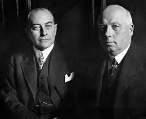 Curtius: Julius Curtius and Paul Moldenhauer, 1929