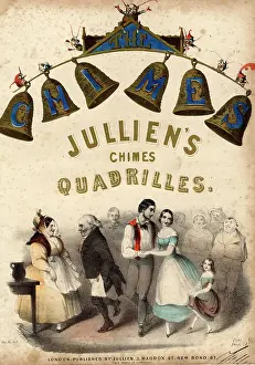 1844: Jullien's Chimes Quadrilles, music sheet