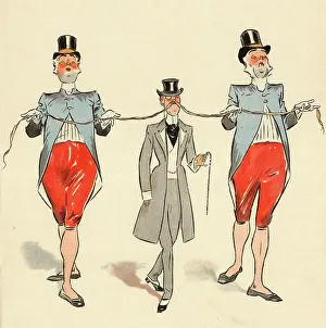 Footman: Jumbles by Lewis Baumer - The Long Moustache