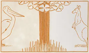 Bong: The Jumblies - Edward Lear - Endpapers