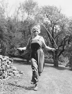 Cheerfulness: Jump roping