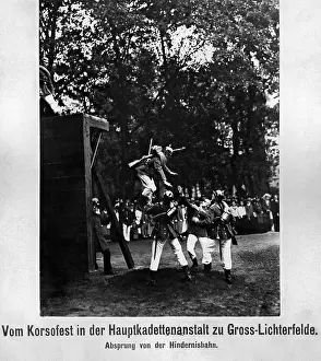 Comrades: Jumping off the obstacle course, 1911