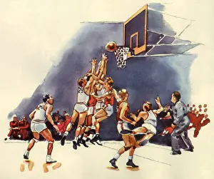 Bball: Jumping for the Rebound