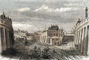 Smithfield: Junction at Smithfield 1866