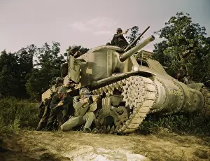 Ambush: June 1942 - M3 tank and crew using small arms