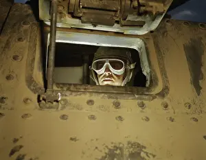 Close Up: June 1942 - Tank driver looking out window