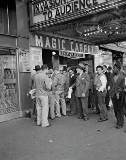 Sidewalk: June 6, 1944 - Times Square and vicinity on