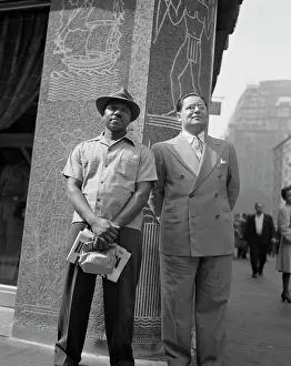 Sidewalk: June 6, 1944 - Times Square and vicinity on