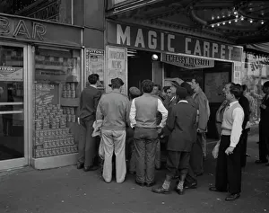 Sidewalk: June 6, 1944 - Times Square and vicinity on
