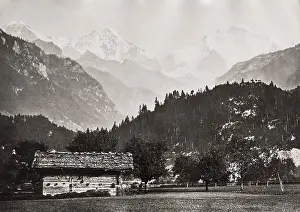 Eiger: Jungfrau, Eiger, Monch, mountains in Switzerland