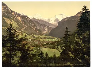 Eiger: Jungfrau, Monch and Eiger Mountains, Bernese Oberland, Switz