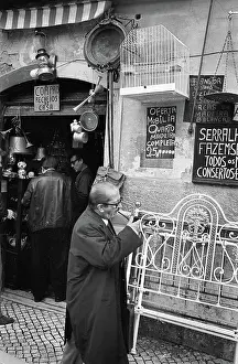 Antiques: Junk shop, Lisbon