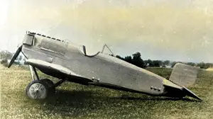 Monoplanes: Junkers D I prototype German single-seat fighter plane