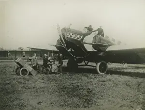 Bullion: Junkers G24. Handwritten caption on back of photograph ?