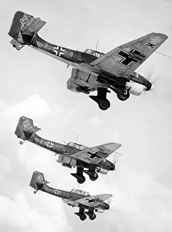 Junkers Ju-87D dive bomber, 1940