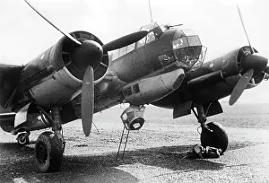 Englad: Junkers Ju 88 fighter plane, 1941
