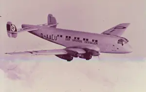 Ju90: Junkers Ju 90 of Lufthansa, flying
