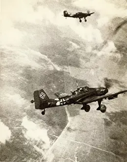 Two Junkers Ju87D ~Stukas