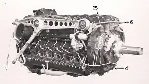 Jumo: Junkers Jumo 211A inverted V-12 engine