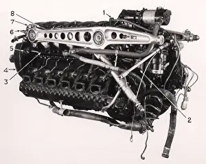 Jumo: Junkers Jumo 211A inverted V-12 engine