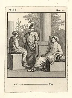 Ercolano: Juno and Pallas visiting Venus