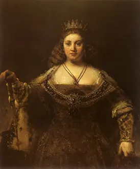 Juno: Juno, by Rembrandt