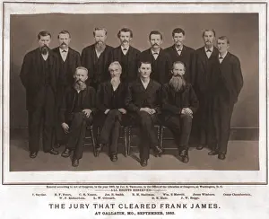 Juries: The jury that acquitted Frank James, for ?