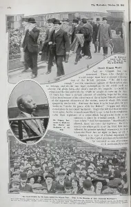 Cora: The jury, Dr Crippen, and spectators outside Old Bailey