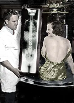 Ribs: Just show a little backbone - spinal X-ray