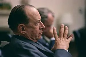 Justices: Justice Abe Fortas (1910-1982), in a White ?