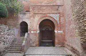 Justicia: Justice Gate, Alhambra, Granada, Andalusia, Spain