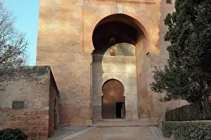 Justicia: Justice Gate, Alhambra, Granada, Andalusia, Spain