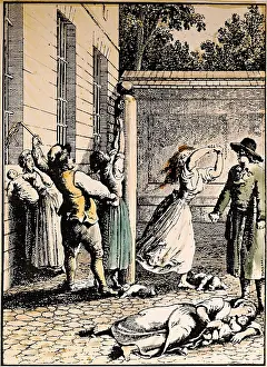 Flogging: justice, penitentary system, flogging of unmarried