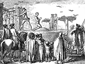 Scaffolds: justice, penitentiary system, execution, beheading
