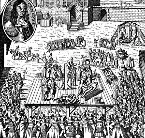 Restauration: justice, penitentiary system, hanging, execution