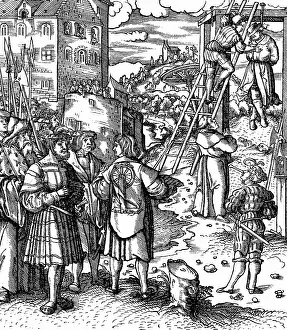 Burgkmair: justice, penitentiary system, place of execution