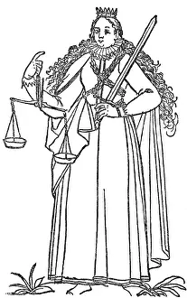 Justitia: Justitia, goddess of justice