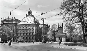 Justizpalast: The Justizpalast (Palace of Justice) in Munich