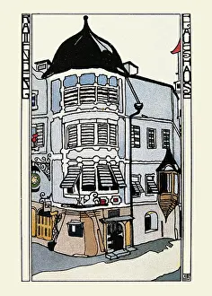 Rattenberg: Jutta Sika. Rattenberg. Blue House