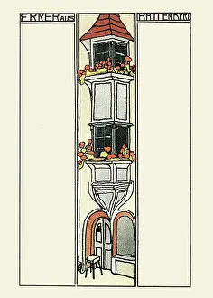 Oriel: Jutta Sika. Rattenberg. Oriel Windows