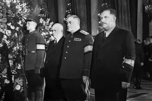 Statesmen: J.V.Stalin funeral service