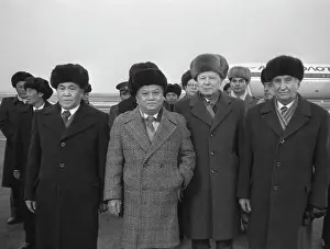 Phomvihane: K. Phomvihane visits USSR