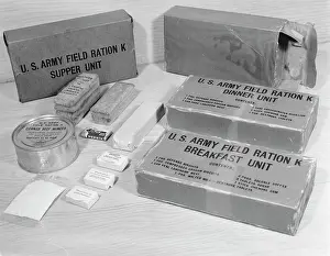 Packets: K-rations used by the U.S. Army