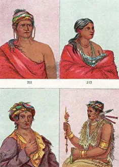 Bead: KA-TE-QUA/FEMALE EAGLE