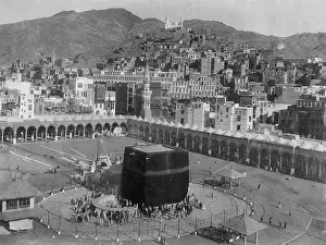 Saudi: Kaaba in Mecca, 1934