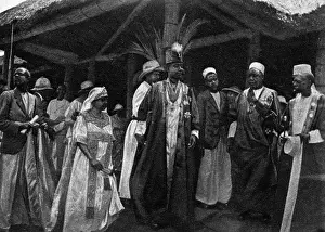 Mengo: The Kabaka of Buganda with his consort