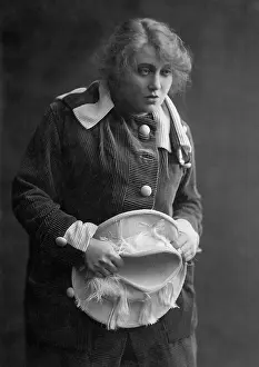 Lessing: Kaethe Dorsch in Flame, 1920