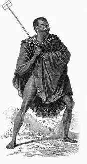 Cleft: KAFFIR WITH CLEFT STICK