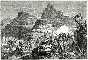 Xhosa: Kaffir Wars, South Africa, Attacking a Native Position