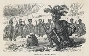 Tribesmen: KAFFIR WITCH DOCTOR/1850
